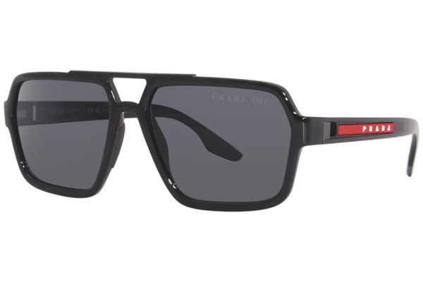  Prada Linea Rossa SPS-01X Sunglasses Men's Rectangle Shape 