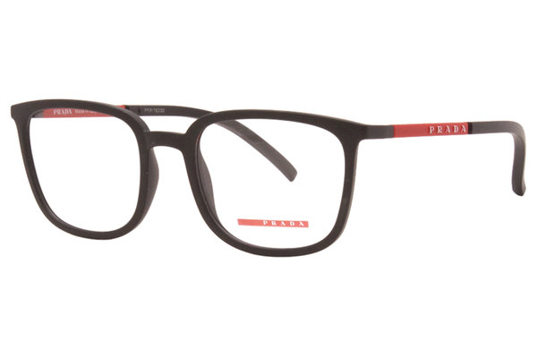  Prada Linea Rossa VPS-05N Eyeglasses Men's Full Rim Square Optical Frame 