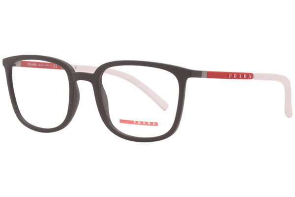 Prada Linea Rossa Eyeglasses Men's VPS-05N UFK-1O1 Grey Rubber 54-21-145mm