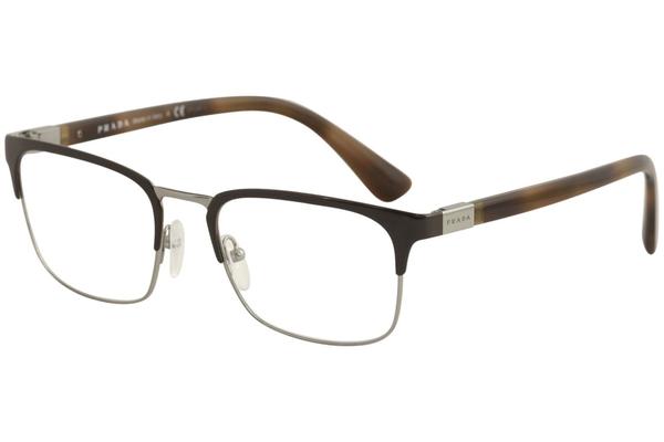  Prada Heritage PR-54TV Eyeglasses Men's Full Rim Rectangle Shape 