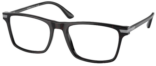  Prada PR-01WV Eyeglasses Men's Full Rim Rectangle Shape 