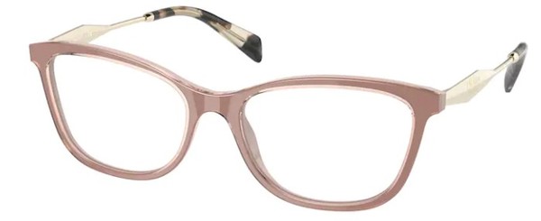  Prada PR-02YV/PR-02YVF Eyeglasses Women's Full Rim Rectangle Shape 