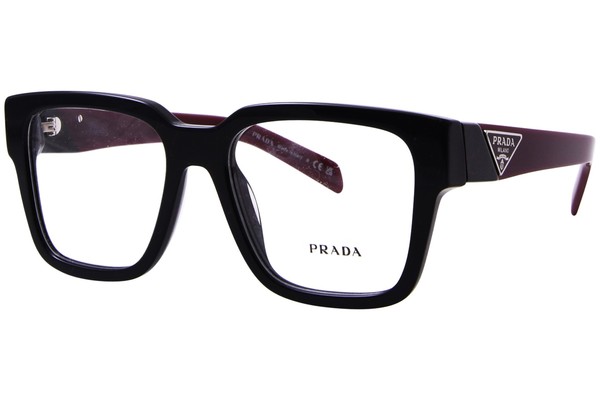  Prada PR 08ZV Eyeglasses Men's Full Rim Square Shape 