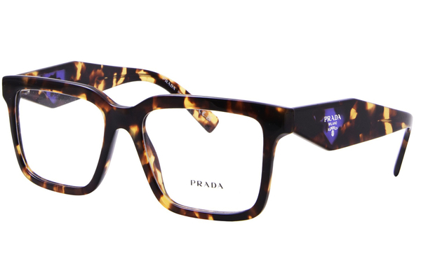 Prada PR 10YV Eyeglasses Women's Full Rim Pillow Shape