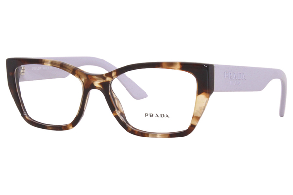 Prada PR-11YV Eyeglasses Women's Full Rim Rectangle Shape