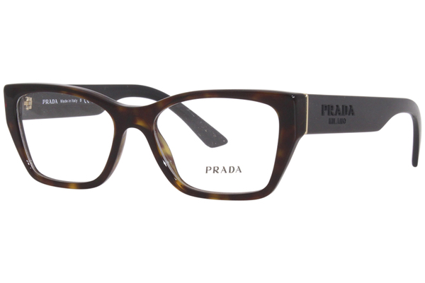  Prada PR-11YV Eyeglasses Women's Full Rim Rectangle Shape 