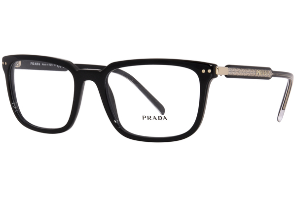  Prada PR 13YV Eyeglasses Men's Full Rim Rectangle Shape 