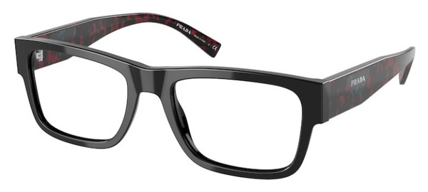  Prada PR 15YV Eyeglasses Men's Full Rim Rectangle Shape 