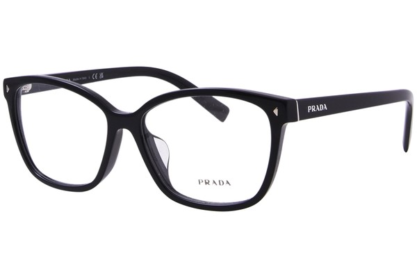 Prada PR 15ZV Eyeglasses Women's Full Rim Rectangle Shape