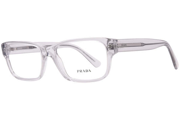  Prada PR 18ZV Eyeglasses Men's Full Rim Rectangle Shape 