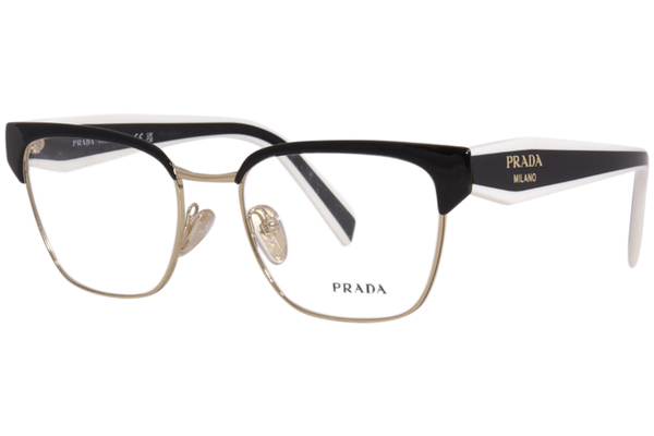  Prada PR-65YV Eyeglasses Women's Full Rim Square Shape 