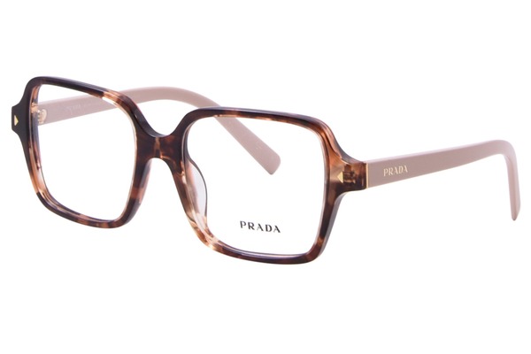  Prada PR A02V Eyeglasses Women's Full Rim Square Shape 