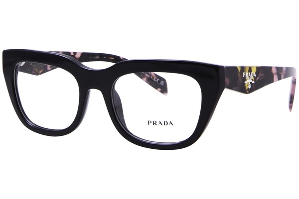  Prada PR A06V Eyeglasses Women's Full Rim Square Shape 