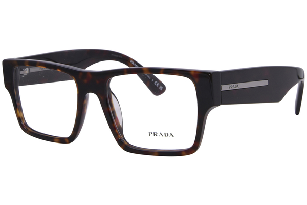  Prada PR A08V Eyeglasses Men's Full Rim Square Shape 