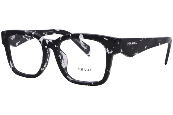  Prada PR A10V Eyeglasses Men's Full Rim Square Shape 