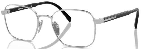 Prada PR A55V Eyeglasses Men's Full Rim Rectangle Shape