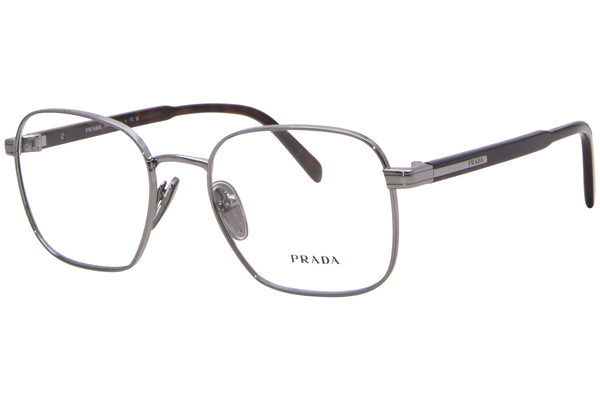  Prada PR A55V Eyeglasses Men's Full Rim Rectangle Shape 