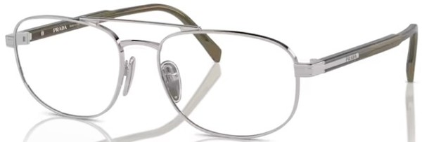  Prada PR A56V Eyeglasses Men's Full Rim Oval Shape 