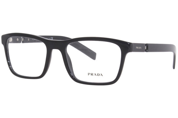  Prada VPR-16X Eyeglasses Men's Full Rim Rectangle Shape 