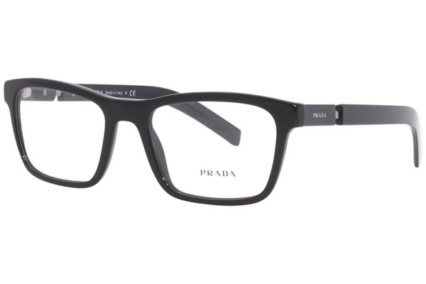  Prada VPR-16X Eyeglasses Men's Full Rim Rectangle Shape 