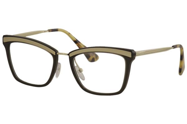  Prada Women's Eyeglasses Catwalk VPR15U VPR/15/U Full Rim Optical Frame 