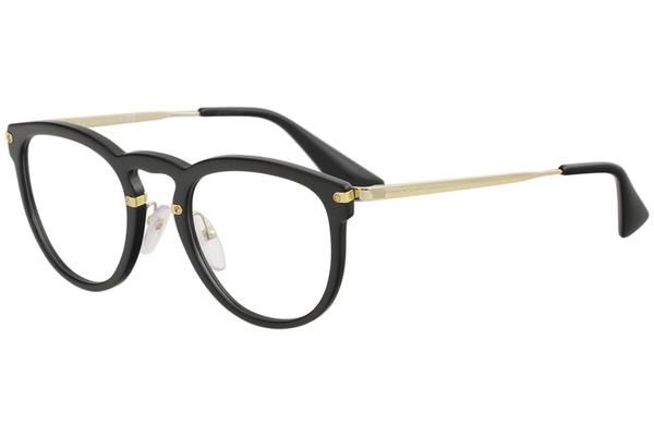  Prada Women's Eyeglasses VPR02V VPR/02/V Full Rim Optical Frame 