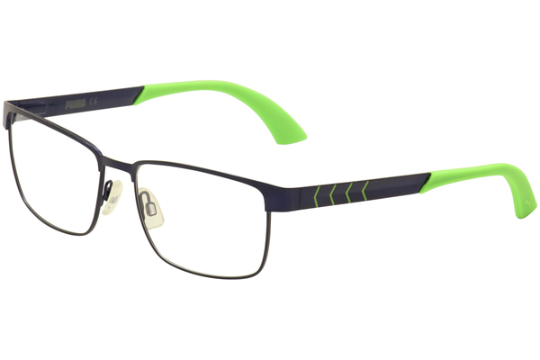 Puma Men's Eyeglasses PU0050O PU/0050O Full Rim Optical Frame