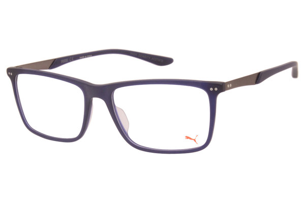  Puma PU0096O Eyeglasses Men's Full Rim Rectangular Optical Frame 