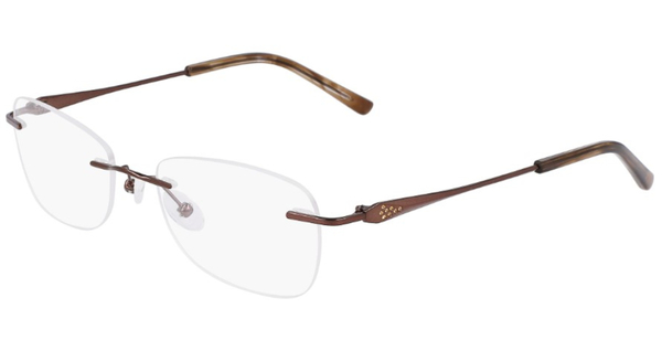  Pure Airlock Patina Eyeglasses Women's Rimless 