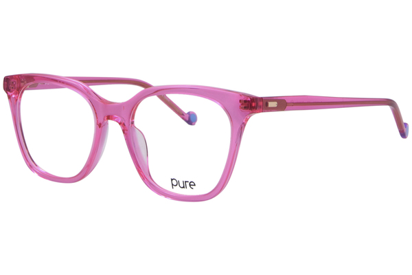 Pure P-6002 Eyeglasses Women's Full Rim Square Shape