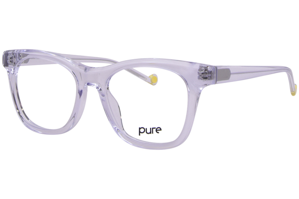  Pure P-7003 Eyeglasses Full Rim Square Shape 