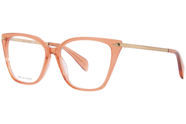  Rag & Bone RNB3005 Eyeglasses Women's Full Rim Cat Eye 