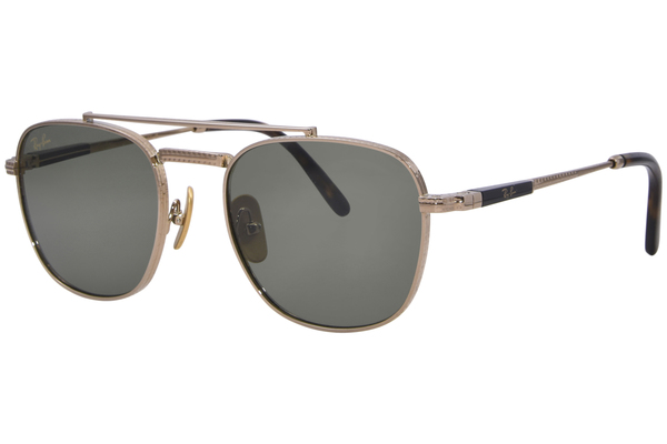  Ray Ban Frank-II-Titanium RB8258 Sunglasses Pilot 