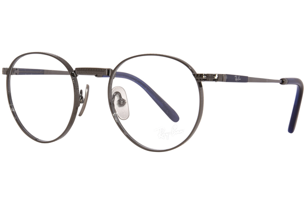  Ray Ban Round Titanium RX8237V Eyeglasses Full Rim 