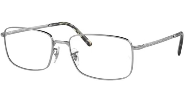 Ray Ban RX3717V Eyeglasses Full Rim Rectangle Shape