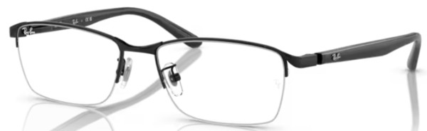  Ray Ban RX6501D Eyeglasses Men's Full Rim Rectangle Shape 