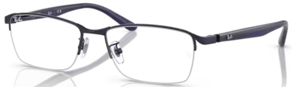  Ray Ban RX6501D Eyeglasses Men's Full Rim Rectangle Shape 