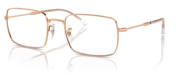 Ray Ban RX6520 Eyeglasses Full Rim Rectangle Shape