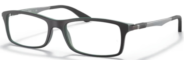 Ray Ban RX7017 Eyeglasses Full Rim Rectangle Shape