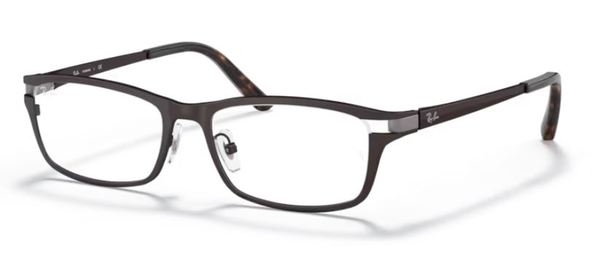  Ray Ban RX8727D Eyeglasses Full Rim Rectangle Shape 