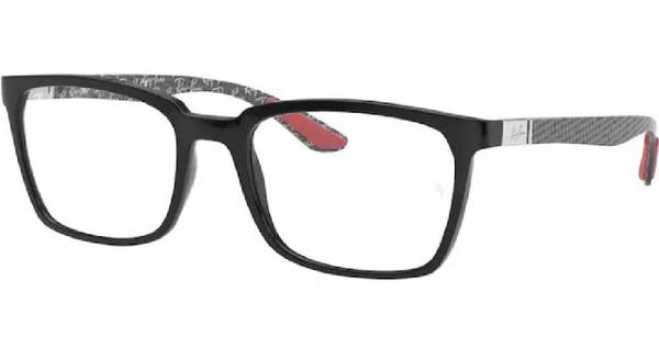  Ray Ban RX8906 Eyeglasses Men's Full Rim Rectangle Shape 