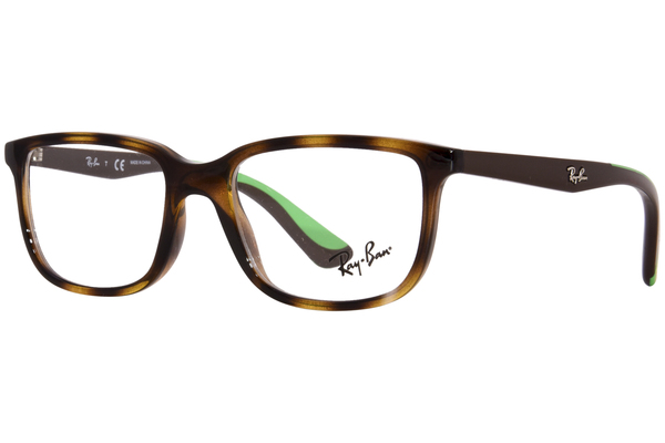 Ray Ban RY1605 Eyeglasses Youth Full Rim Rectangle Shape