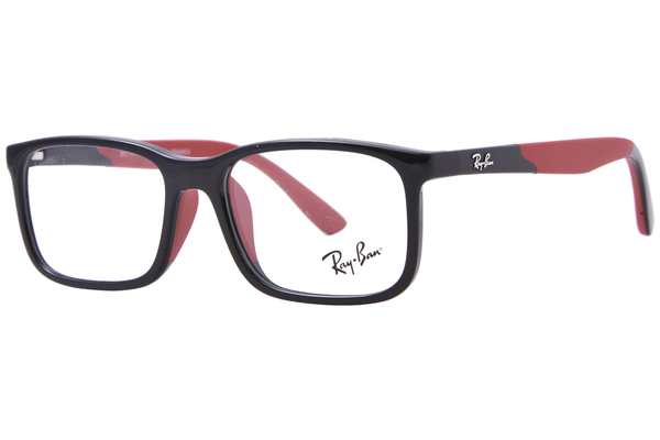 Ray Ban RY1621 Eyeglasses Youth Kids Full Rim Rectangle Shape