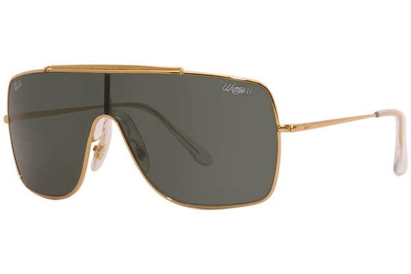  Ray Ban Wings-II RB3697 Sunglasses RayBan Men's Shield Shape 