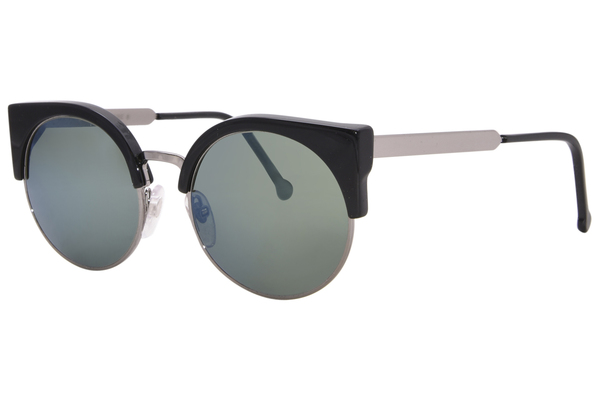  RetroSuperFuture Ilaria-Patrol-PBG/R Sunglasses Women's Round Shape 