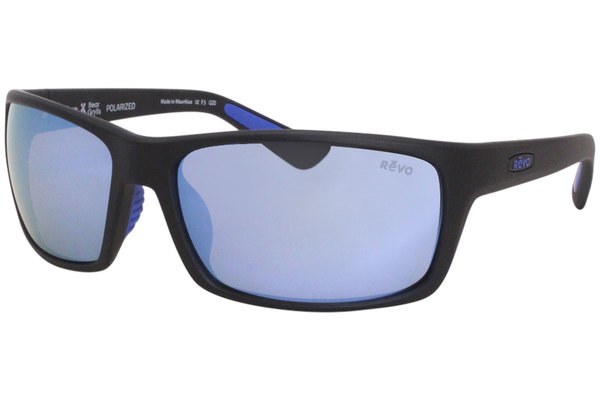  Revo Rebel RE1137 Sunglasses Men's Rectangular Shades 