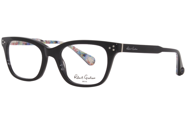  Robert Graham Zeke Eyeglasses Men's Full Rim Rectangle Shape 