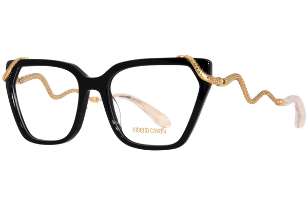  Roberto Cavalli VRC020 Eyeglasses Women's Full Rim Square Shape 