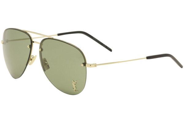  Saint Laurent Men's Classic-11 Pilot Sunglasses 