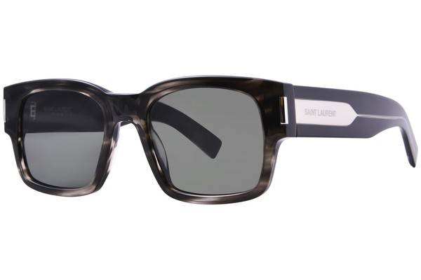  Saint Laurent SL-617 Sunglasses Men's Square Shape 